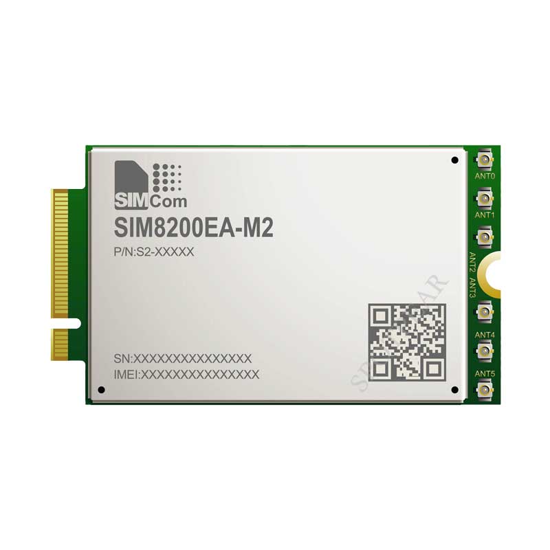 SIM8200EA M2 5G Sub-6G PCIe Moudle For LTE-A/NSA/SA For DFOTA /VoLTE For SIMCOM