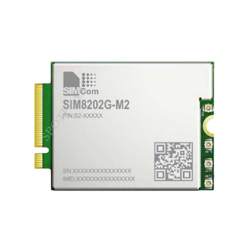 SIM8202G M2 3G/4G/5G/GNSS Sub-6G PCIe USB3.1 GPIO M.2 Moudle For LTE-A/NSA/SA For DFOTA /VoLTE For S