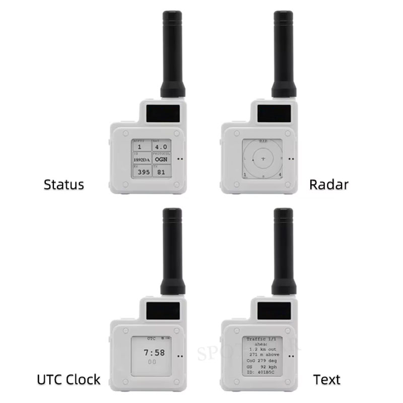 For TTGO T-Echo NRF52840 SoftRF/Meshtastic LoRa SX1262 BME280 GPS GNSS L76K E-Paper 1.54 inch NFC For LILYGO