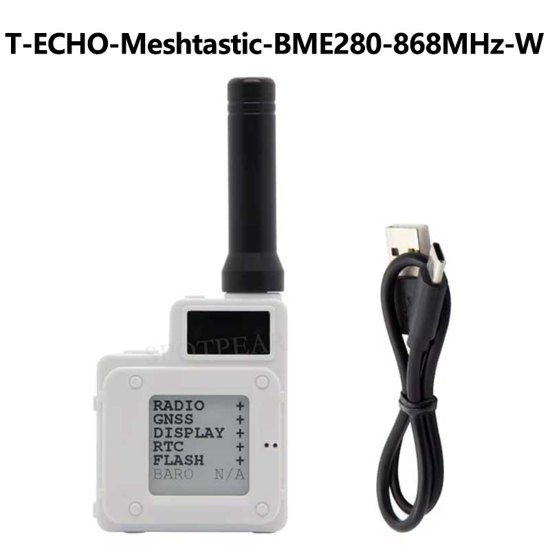 For TTGO T-Echo NRF52840 SoftRF/Meshtastic LoRa SX1262 BME280 GPS GNSS L76K E-Paper 1.54 inch NFC For LILYGO