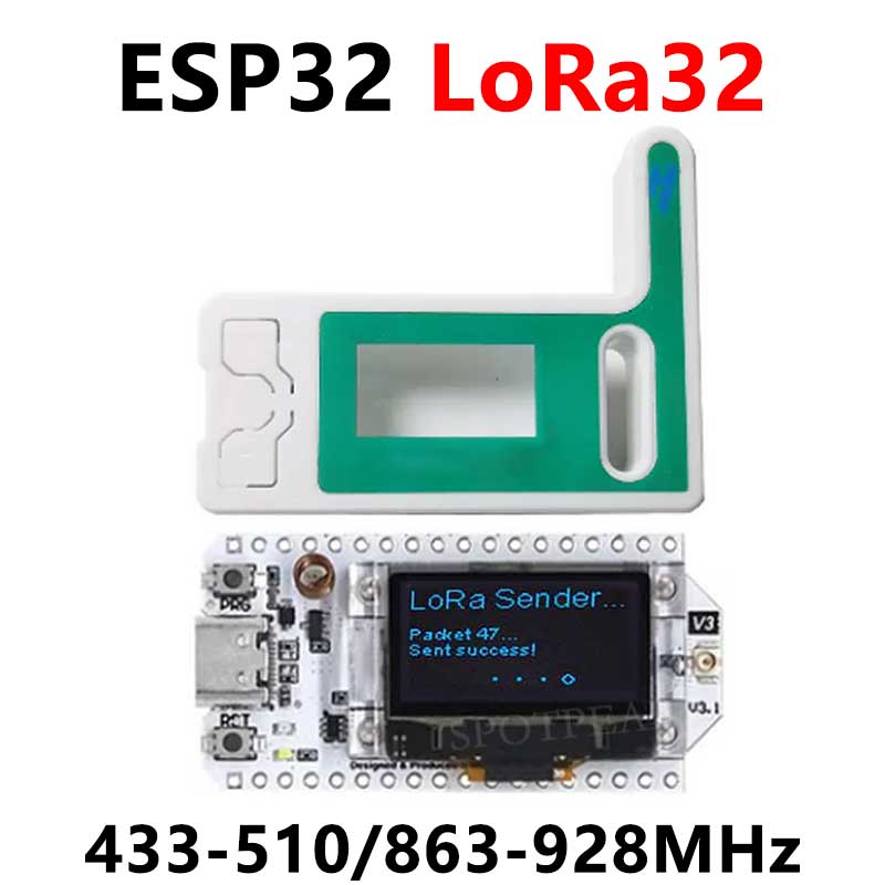 LoRa32 V3 ESP32-S3 LoRa Development Board 0.96 inch OLED SX1262 433-510/863-928MHz Meshtastic For Arduino