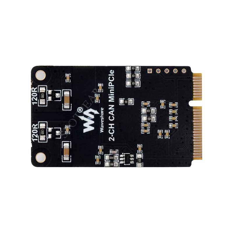 MiniPCIe Interface 2 CH CAN Card USB CAN Multiple Protection Circuits For Linux/Windows