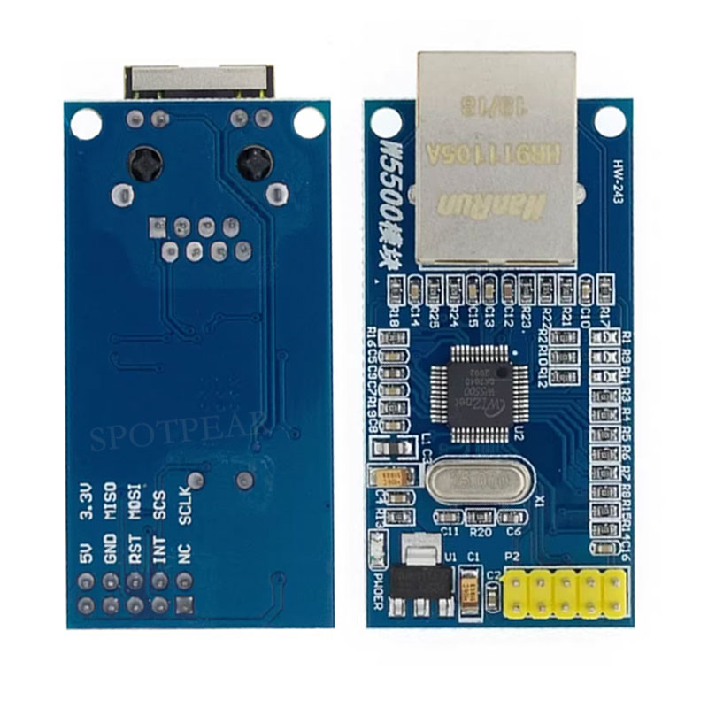 W5500 SPI TO Ethernet Module USR‑ES1 Compatible with WIZ820io