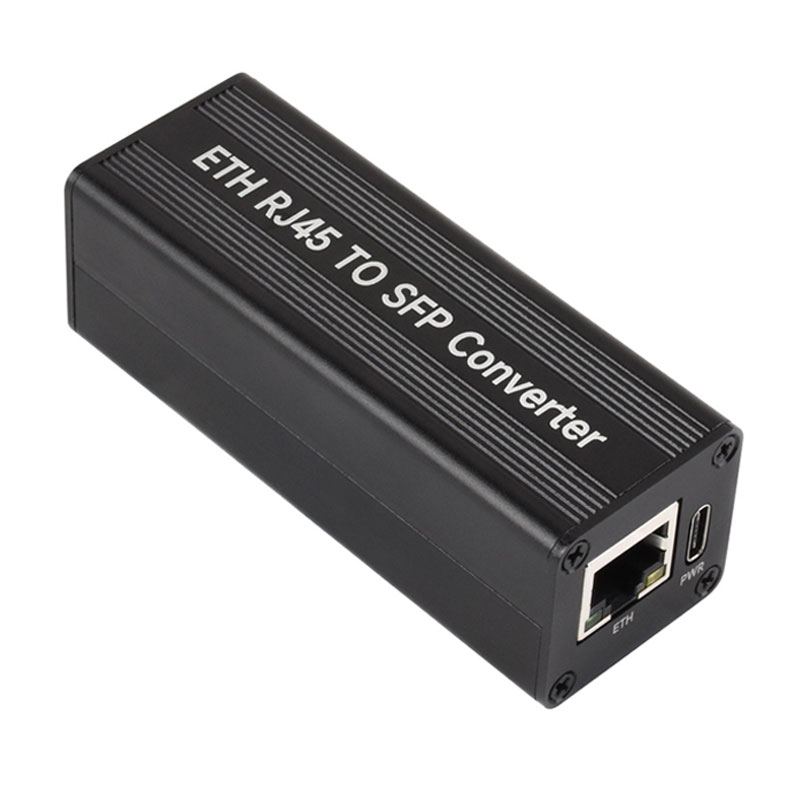 Gigabit adaptive SFP Optical to electrical module RTL8213B onboard status indicator