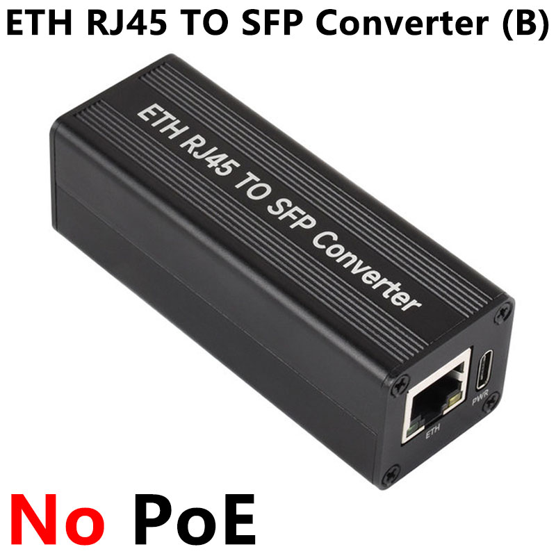 Gigabit adaptive SFP Optical to electrical module RTL8213B onboard status indicator