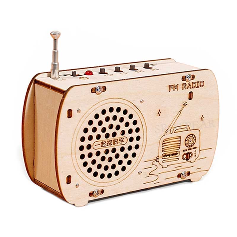 Radio Assembly DIY kit (B) STEM Educational Project for Beginners & Adult