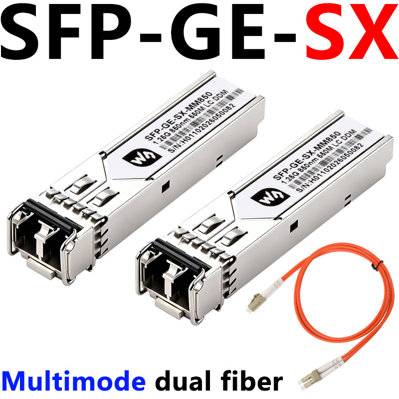 Gigabit SFP optical modules use LC interfaces support hot-swapping and are plug-and-play