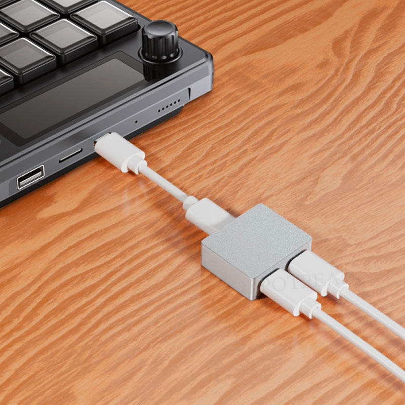 Raspberry Pi PiKVM Type-C Power Signal Splitter With reverse power supply protection