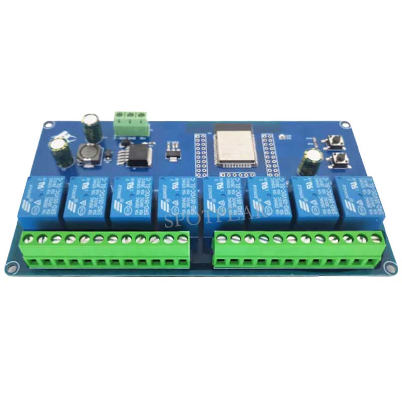 Industrial ESP32-S3 Relay 8-Channel 8-Ch ESP32-WROOM IOT WiFi Bluetooth HAT For Arduino