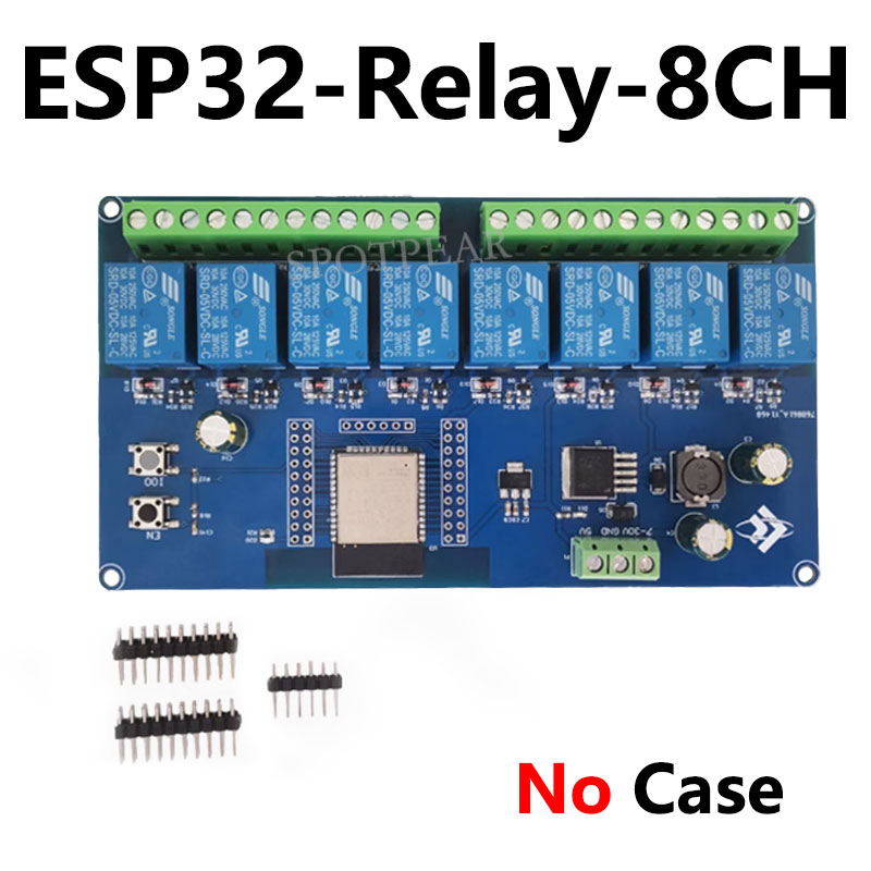 ESP32 Relay 8-Channel 8-Ch ESP32-WROOM IOT WiFi Bluetooth HAT For Arduino