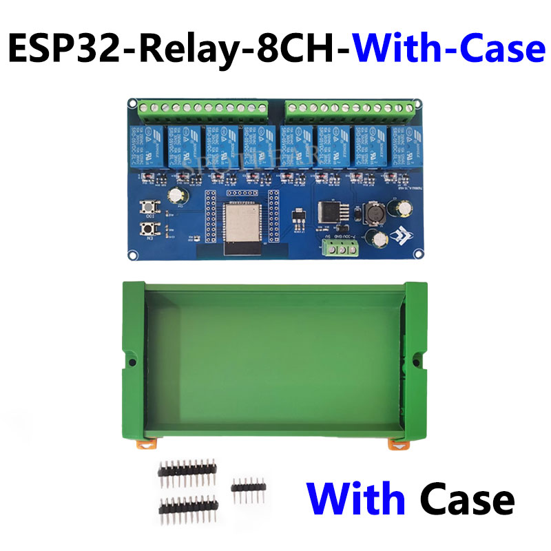 ESP32 Relay 8-Channel 8-Ch ESP32-WROOM IOT WiFi Bluetooth HAT For Arduino