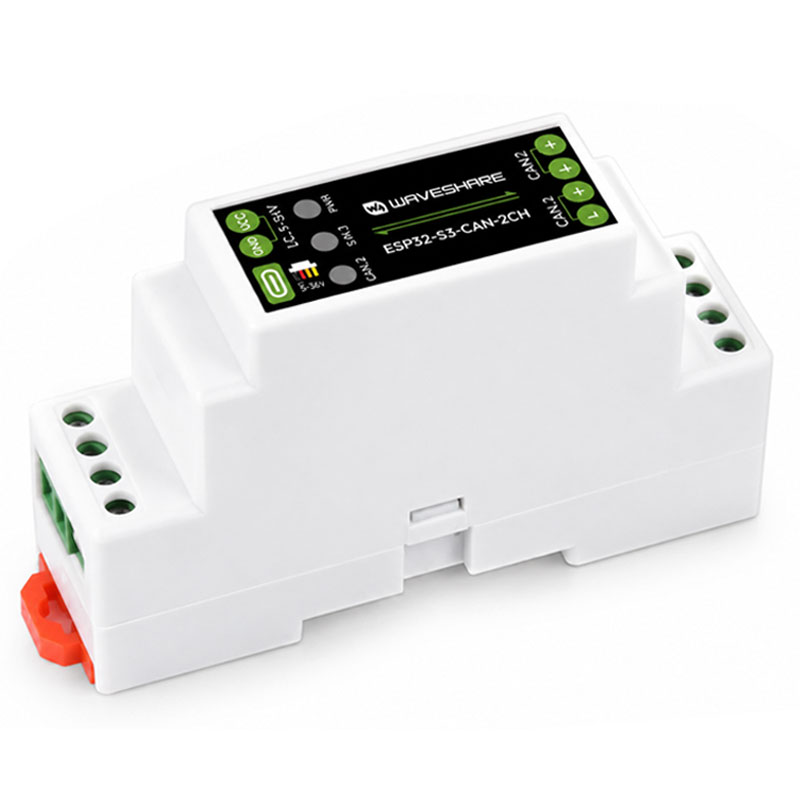 ESP32-S3 Industrial Grade Dual Channel CAN Relay IoT Device
