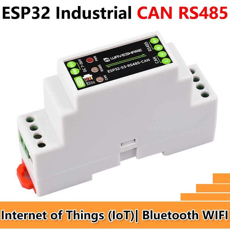 ESP32-S3 Industrial-Grade IOT RS485 CAN Communicator WiFi Bluetooth