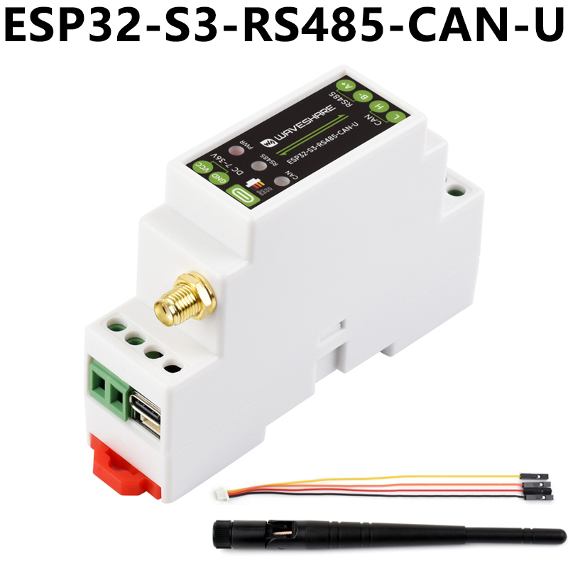 ESP32-S3 Industrial-Grade IOT RS485 CAN Communicator WiFi Bluetooth
