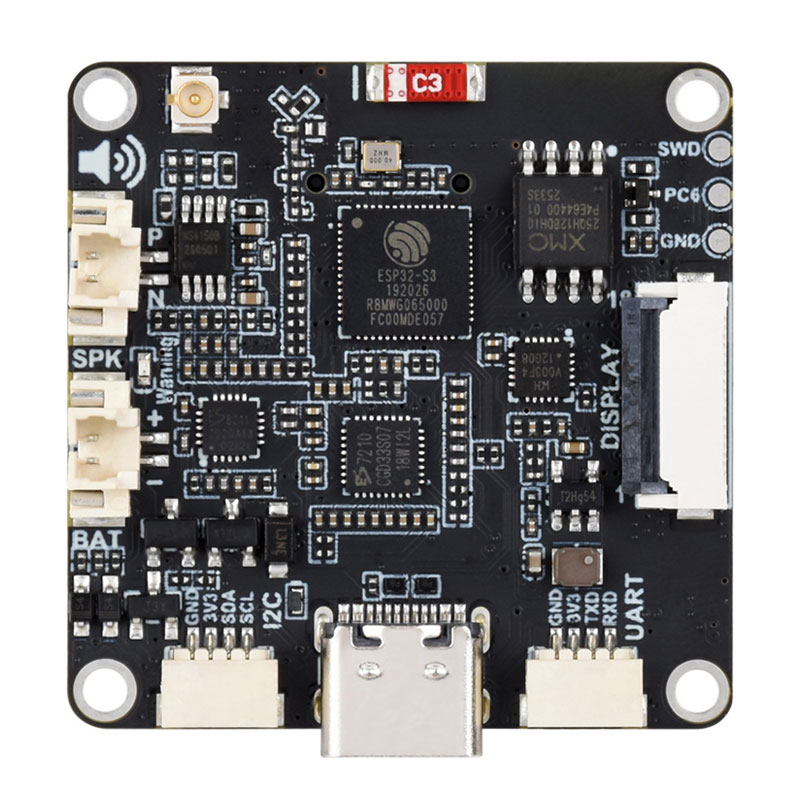 ESP32-S3 AI Camera Development Board Dual Microphone with Display Port