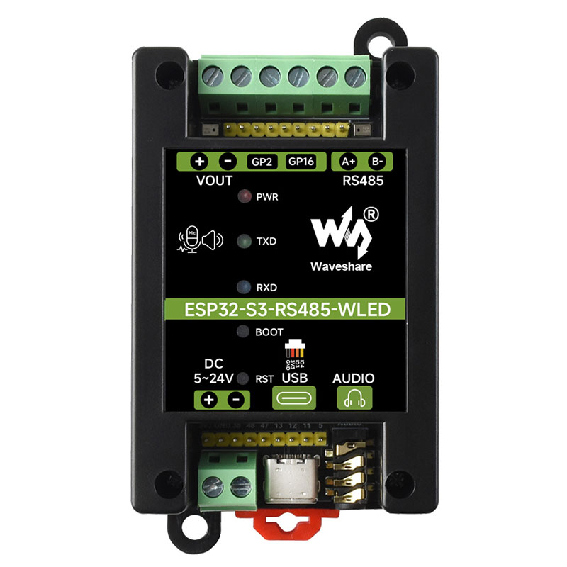 ESP32-S3 Industrial RS485 Development Board with WLED Strip Driver and for XiaoZhi AI Voice Interaction