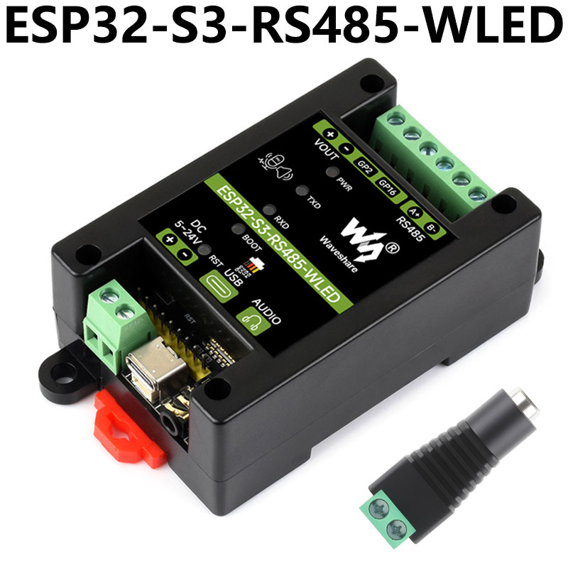 ESP32-S3 Industrial RS485 Development Board with WLED Strip Driver and for XiaoZhi AI Voice Interaction