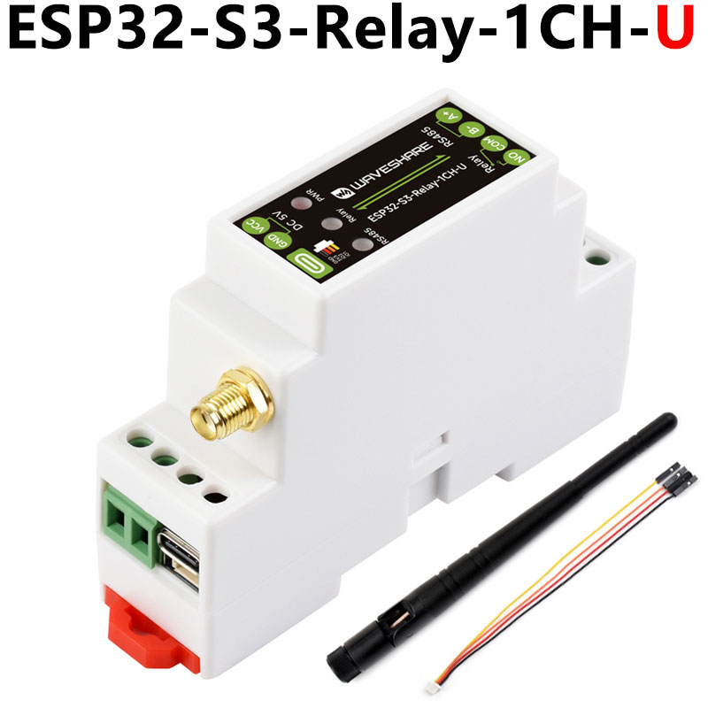 ESP32-S3 Industrial-Grade WiFi Relay IOT RS485 Communicator Bluetooth