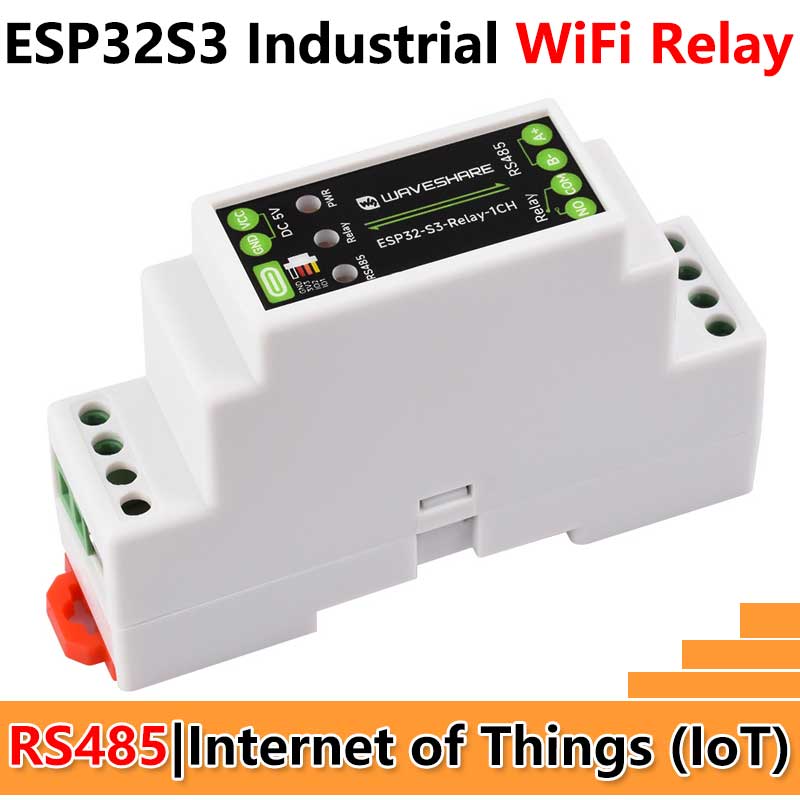 ESP32-S3 Industrial-Grade WiFi Relay IOT RS485 Communicator Bluetooth