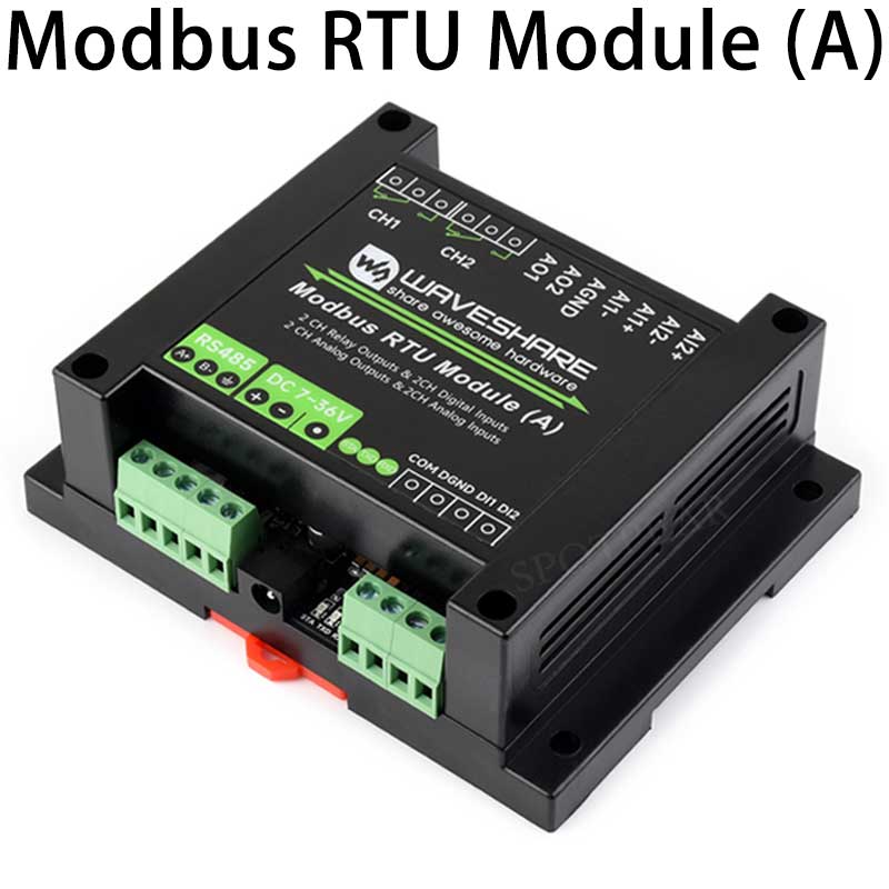 Industrial Hybrid relay module RS485 Modbus RTU rail with isolation protection