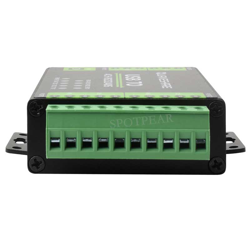 Industrial grade isolated USB to RS232/485 converter supports USB to 2-way RS232 + 2-way RS232/485 original FT4232HL