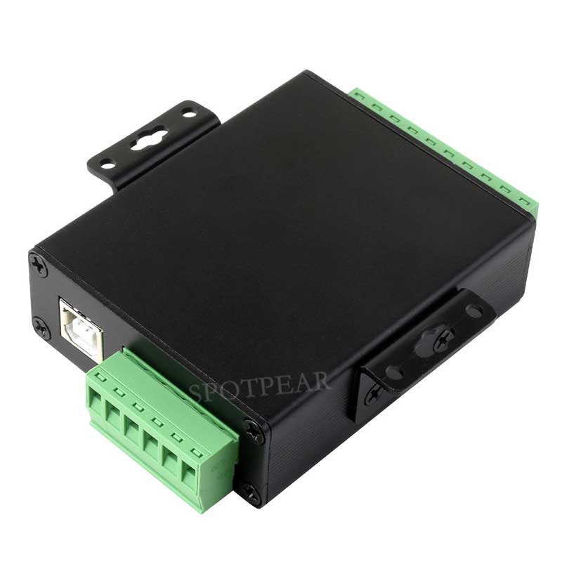 Industrial grade isolated USB to RS232/485 converter supports USB to 2-way RS232 + 2-way RS232/485 original FT4232HL