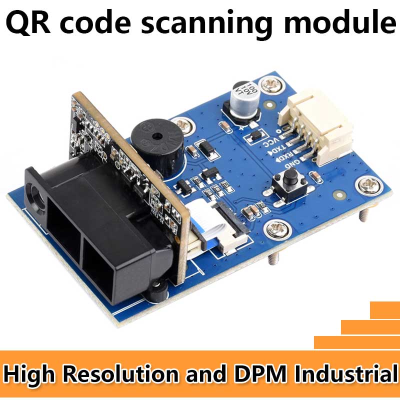 Barcode QR code scanning and recognition module E DPM Metal DotCode DM Barcode USB UART Interface