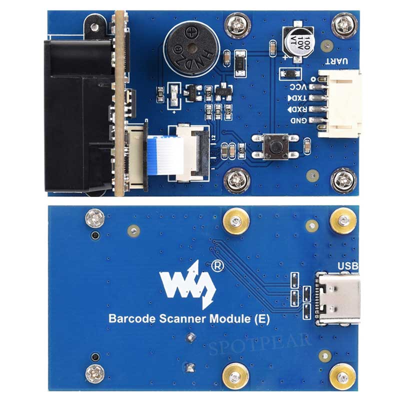 Barcode QR code scanning and recognition module E DPM Metal DotCode DM Barcode USB UART Interface