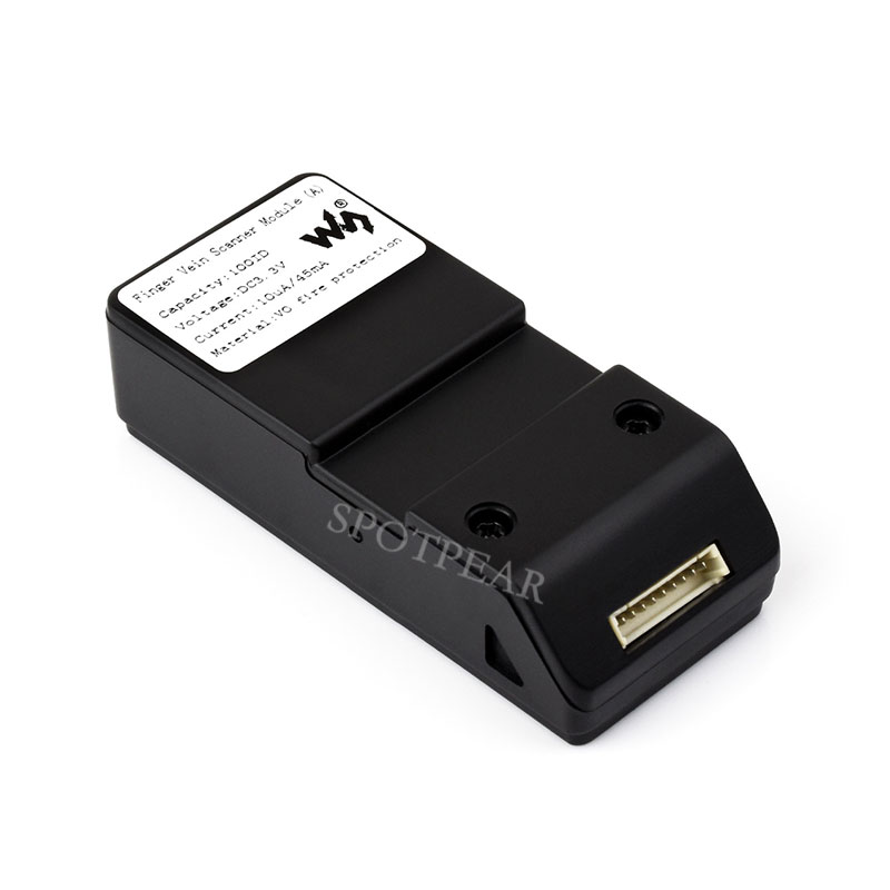 Capteur Empreinte Digitale Capacitif UART – 360° – Compatible STM32, Raspberry Pi – Waveshare