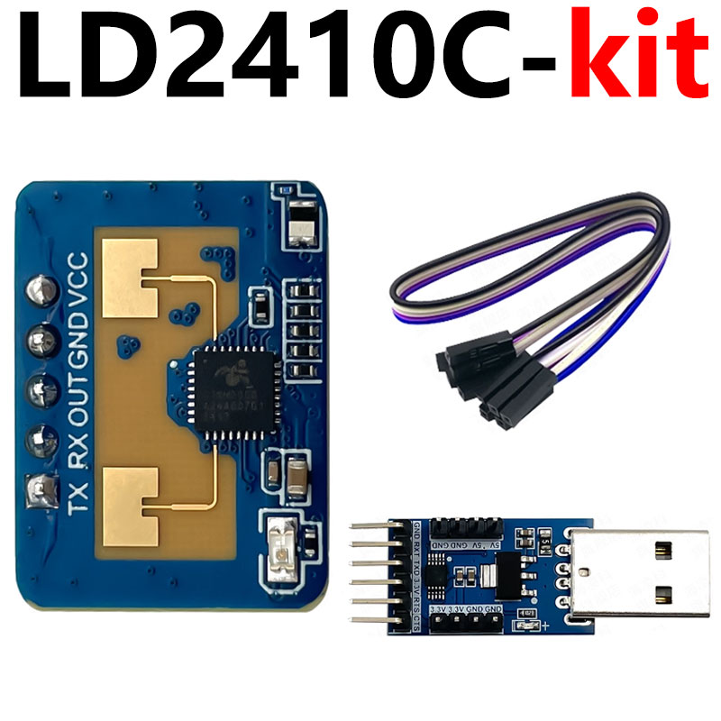 LD2410C 24GHz mmWave Radar Sensor Human Static Presence-FMCW For Arduino Home Assistant ESPHome