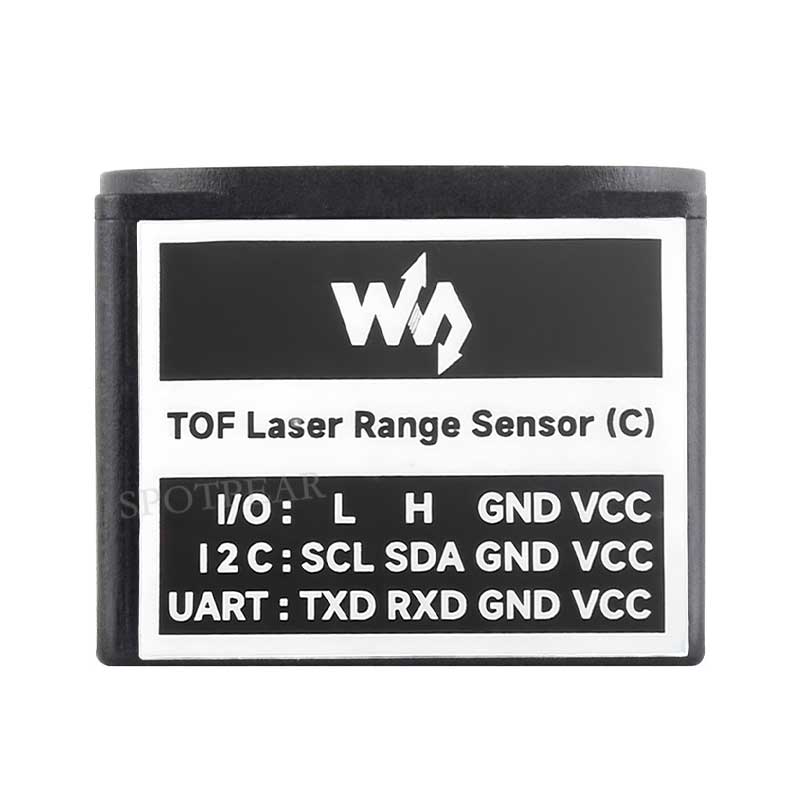 TOF Time-Of-Flight Laser Range Sensor Radar Module UART / I2C Port