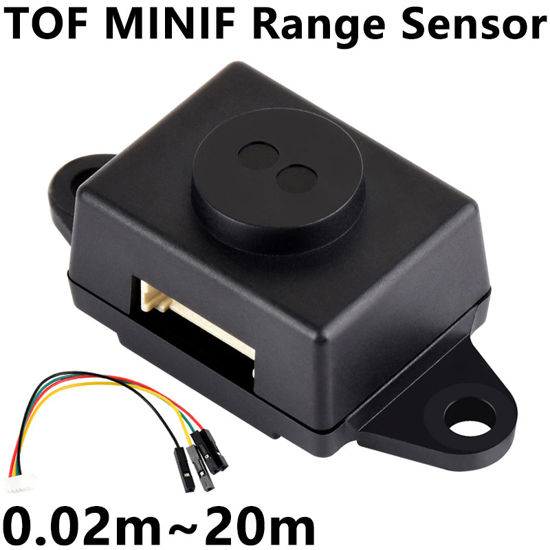 Mini TOF Time-of-Flight Laser Ranging Radar Sensor Compatible with Arduino Raspberry Pi ESP32 and Pico