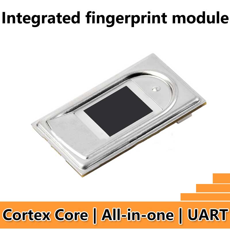 Integrated capacitive fingerprint module Cortex core UART serial port High-precision fingerprint recognition