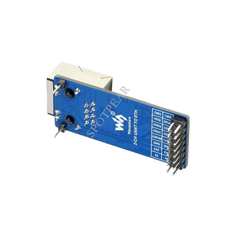 2 CH UART To Ethernet Converter Serial Port Transparent Transmission Module