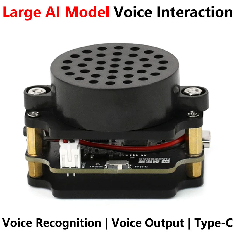 AI Voice Interaction Module, Speech Recognition Audio Announcement For Raspberry Pi ROS2 Jetson
