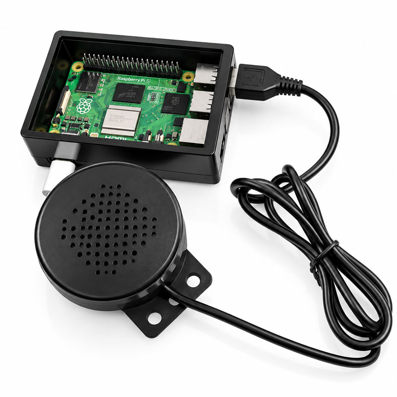 Raspberry Pi USB Audio Sound card Speaker Buzzer Free-driver also for PC Computer Jetson