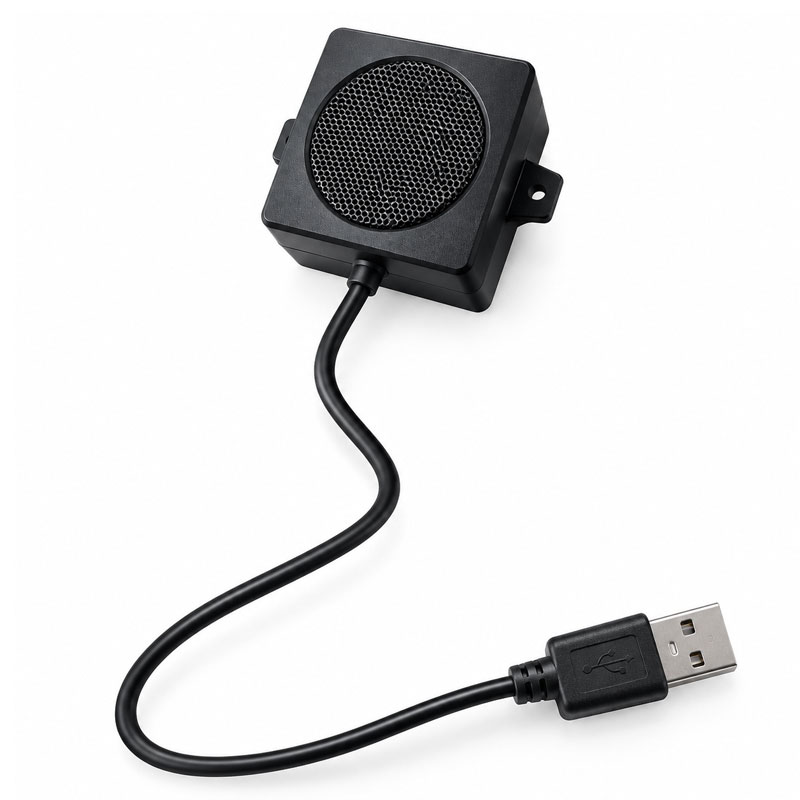 Raspberry Pi 5W USB Audio Sound card Speaker Buzzer Free-driver also for PC Computer Jetson