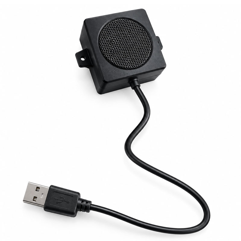 Raspberry Pi 5W USB Audio Sound card Speaker Buzzer Free-driver also for PC Computer Jetson