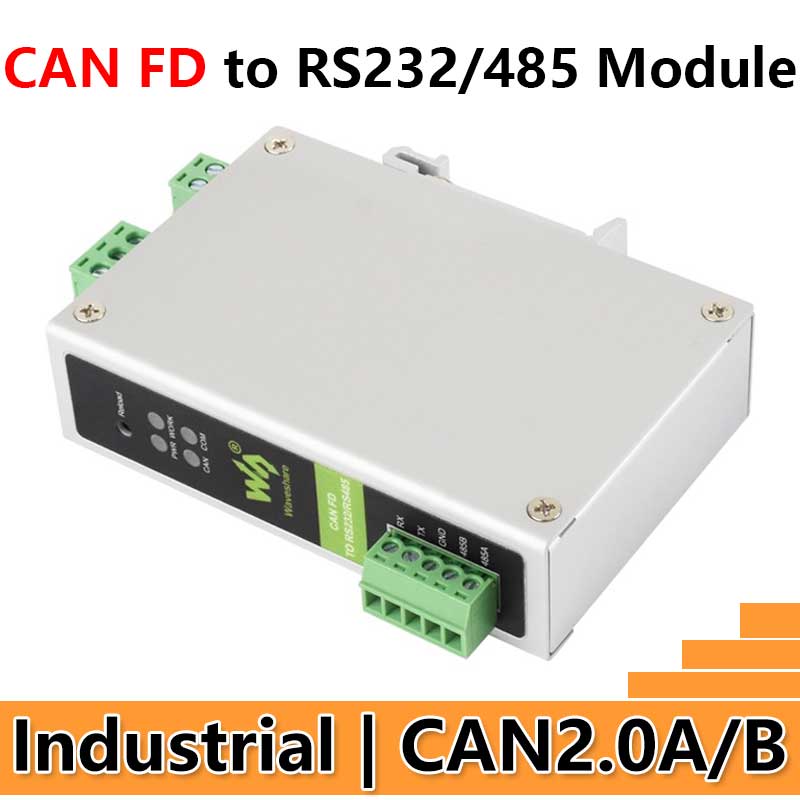 Industrial CAN FD RS232/RS485 bidirectional converter CAN2.0A/B