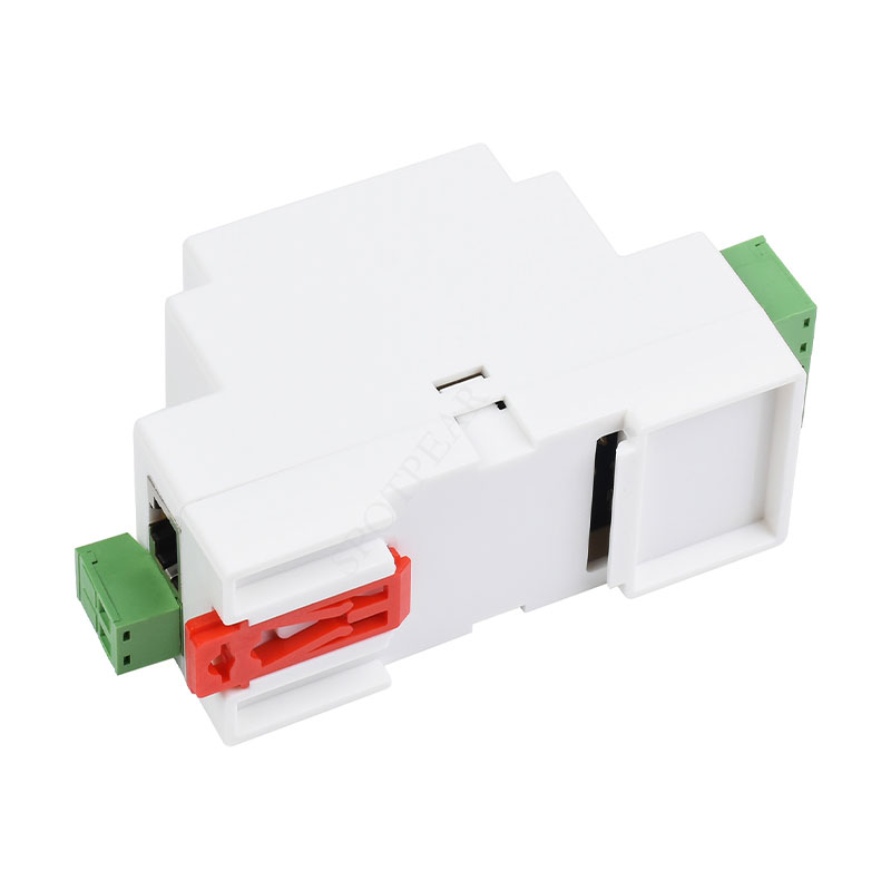 Industrial Isolated RS485 TO ETH (C) RJ45 Converter Wall/Rail-Mount For Modbus