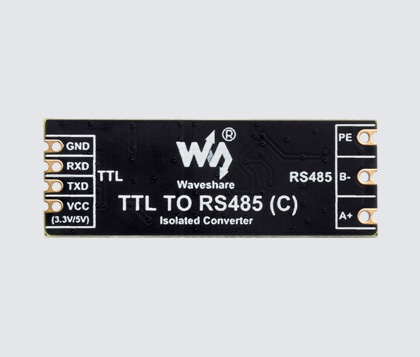 Iiunius Modulo Convertitore TTL-RS485 (C) Isolato – Half-Duplex, 3.3-5V, Protezione 6KV ESD E Antifulmine