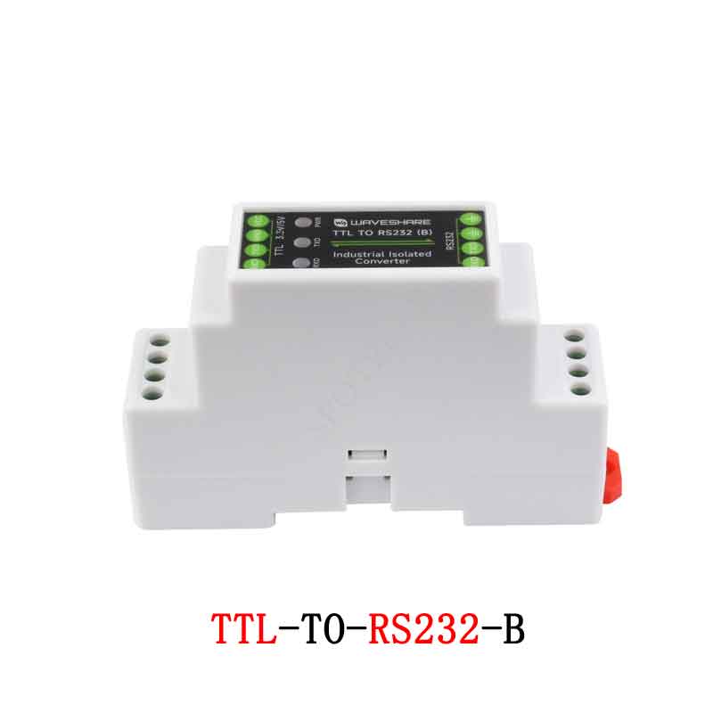 UART Serial TTL To RS232 B Built-In Protection Circuits Rail-mount