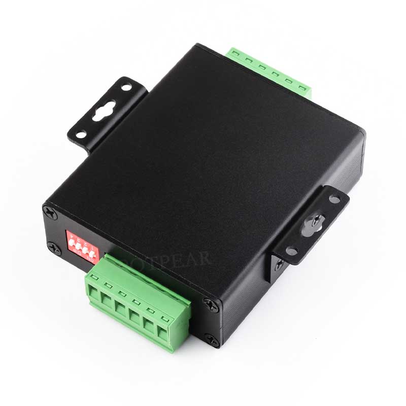 Industrial Isolated USB TO 4CH RS485 (B) Converter UART CH344L For Wall/Rail-Mount