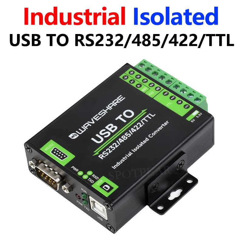 Industrial Isolation USB TO RS232/485/422/TTL FT232RNL Serial UART Converter