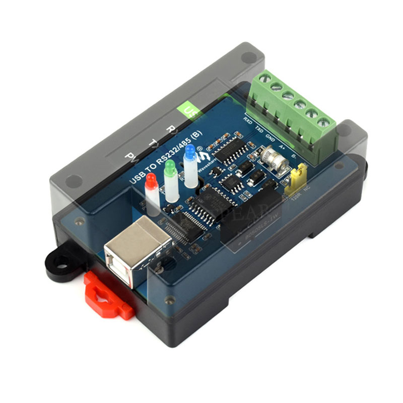 Industrial Grade Isolated USB TO RS232/485 (B) Serial UART Converter FT232RNL For Wall/Rail-Mount