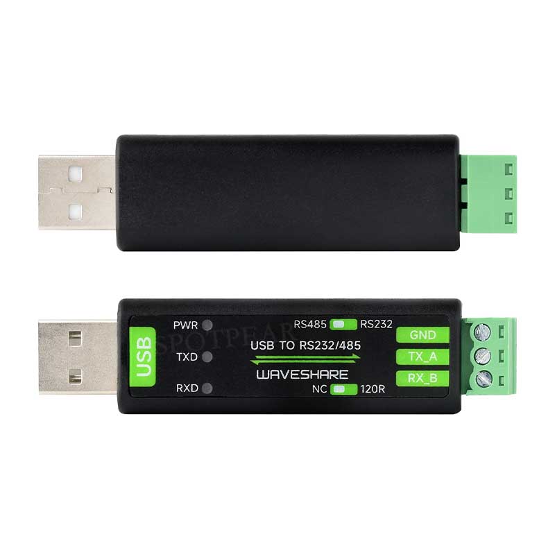 Industrial USB TO RS232/485 Serial UART Converter FT232RNL Compact Size