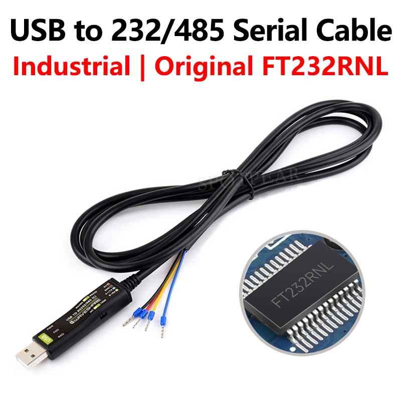 Industrial USB TO RS232/485 (C) UART FT232RNL 2m For 3.3V / 5V For Switchable RS232/RS485