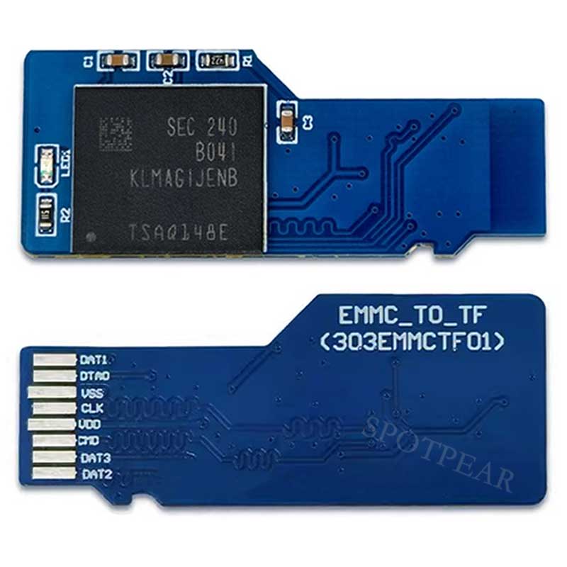 Raspberry Pi eMMC to TF SD Card Module MMC Micro Card Higher Speed and More Stable