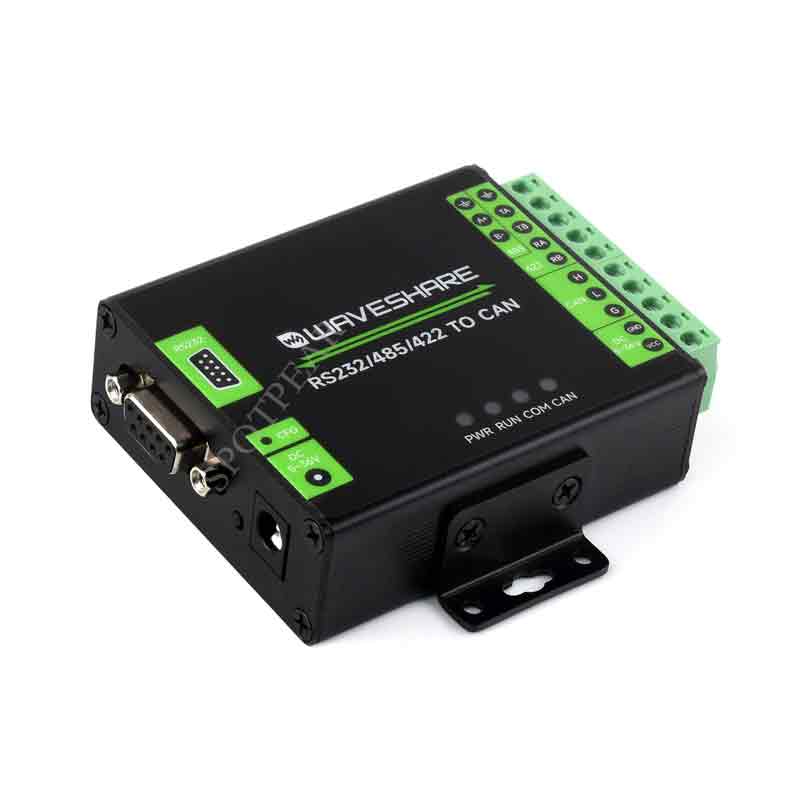 RS232/485/422 To CAN Industrial Isolated Converter Supports Modbus RTU Conversion