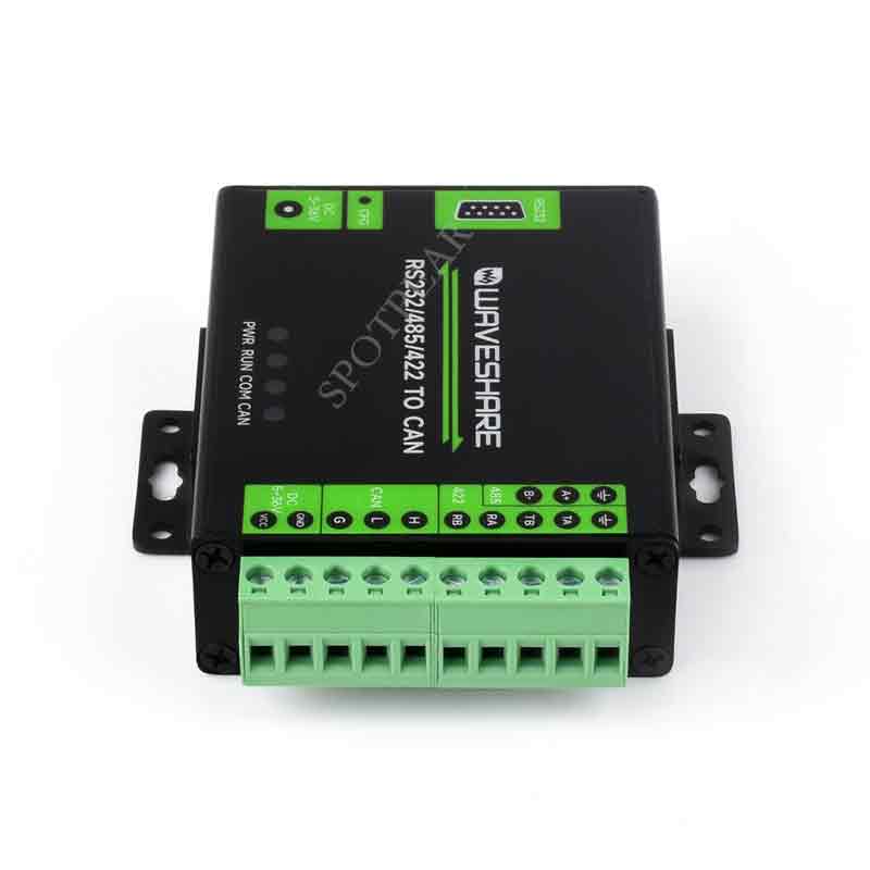 RS232/485/422 To CAN Industrial Isolated Converter Supports Modbus RTU Conversion